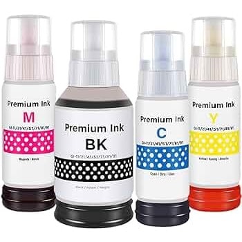 Refill Ink Canon Gi-41 Bk/ Gi-41 C / Gi-41y / Gi-41m -compatible Ink