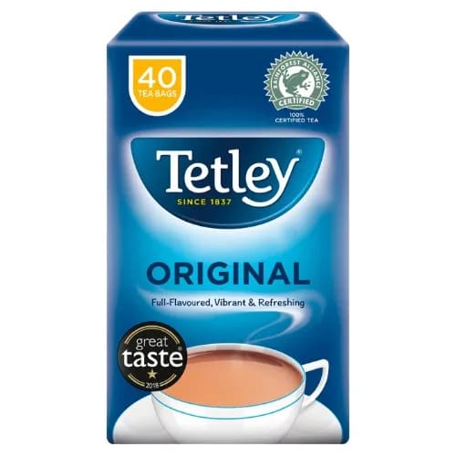 Tetley Original Tea - 40 Count Tea Bag