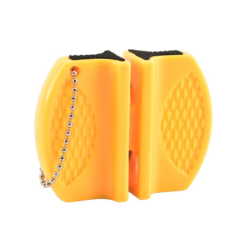 1Pcs Mini Ceramic Rod Sharpener Portable Butterfly