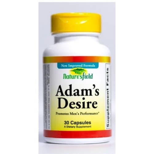 Nature's Field Adam's Desire X30 - Men's Sexual Health - 30 Capsules