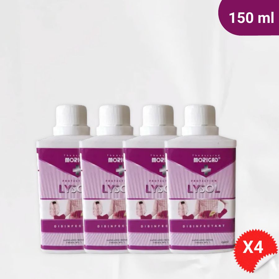 Lysol Disinfectant 150ml X 4 For General Sanitation