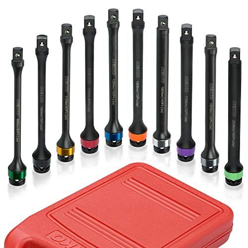Neiko 02459A Torque Limiting Extension Bar 10Piece Set  12In