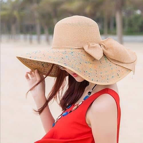Sun & Beach Hat - Brown
