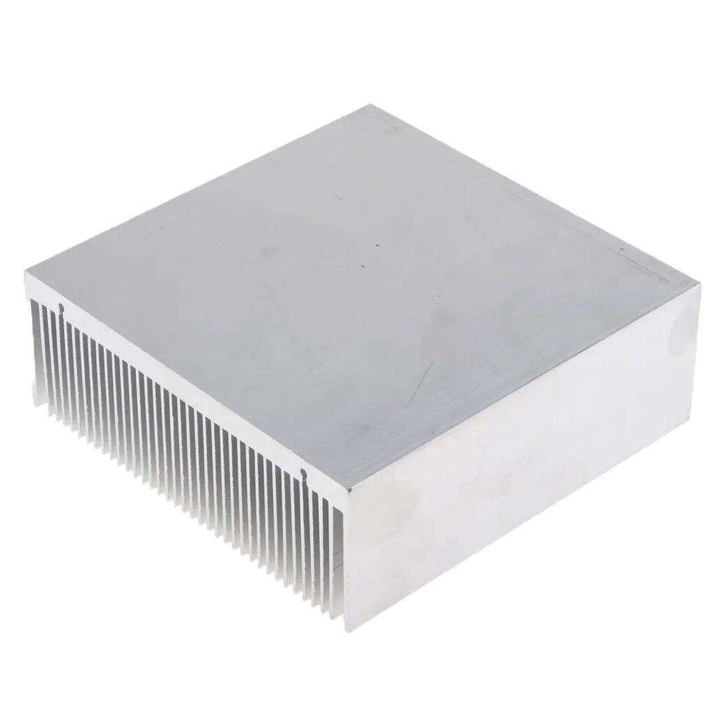 125*125*45mm Cooling Fin, Aluminum Heat Sink Radiator for CPU RAM 100W IC LED Power Amplifer ect.