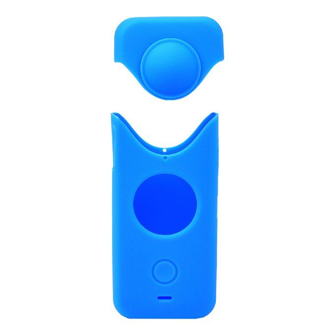 Dustproof Anti-Fall Silicone Case Protective Cover For-Blue