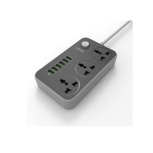 6-port USB Anti-static 3-Power Socket