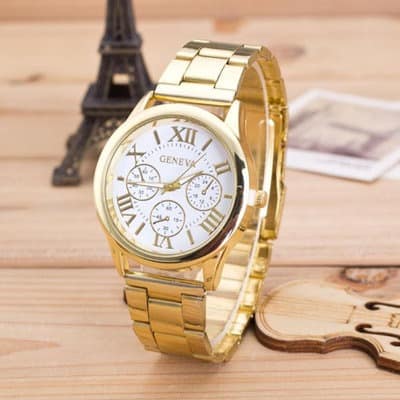 Women's Stainless Steel Watch - Gold