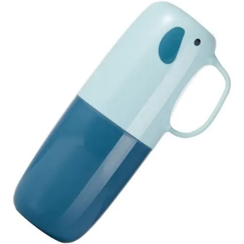 Tooth Brush Holder With Cover - Blue