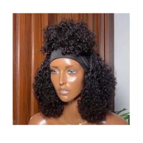 Curly Headband Wig