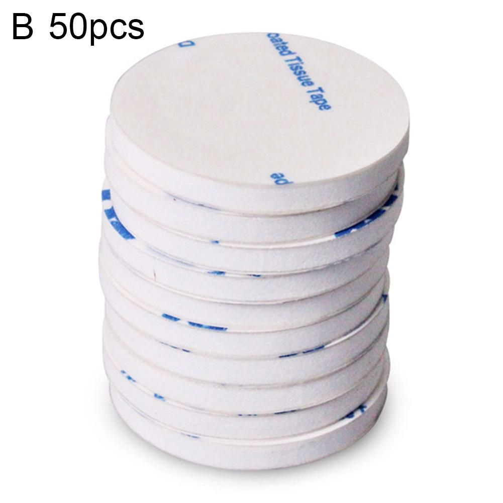 50Pcs Strong Double Sided Foam Tape Home Adhesive-White
