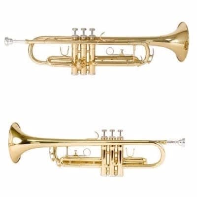 Professional Trumpet With Box - Gold
