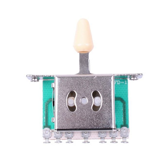 Ele Tri  Guitar Ro Ker Swit H Tip Plasti  Guitar Musi Al A  Essories-yellow-5 Gears