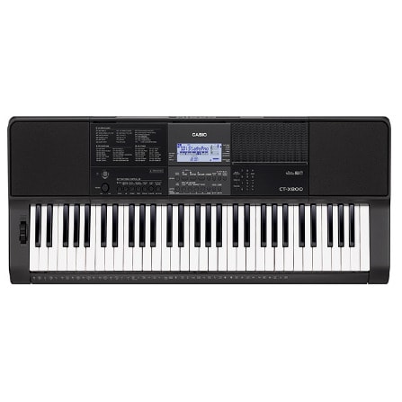 Digital Keyboard - Ct-x800c2 - Black