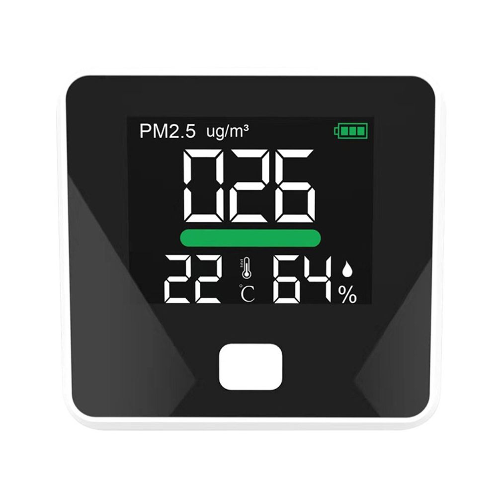 3 In 1 Air Quality Monitor Dust PM2.5 Temperature Humidity