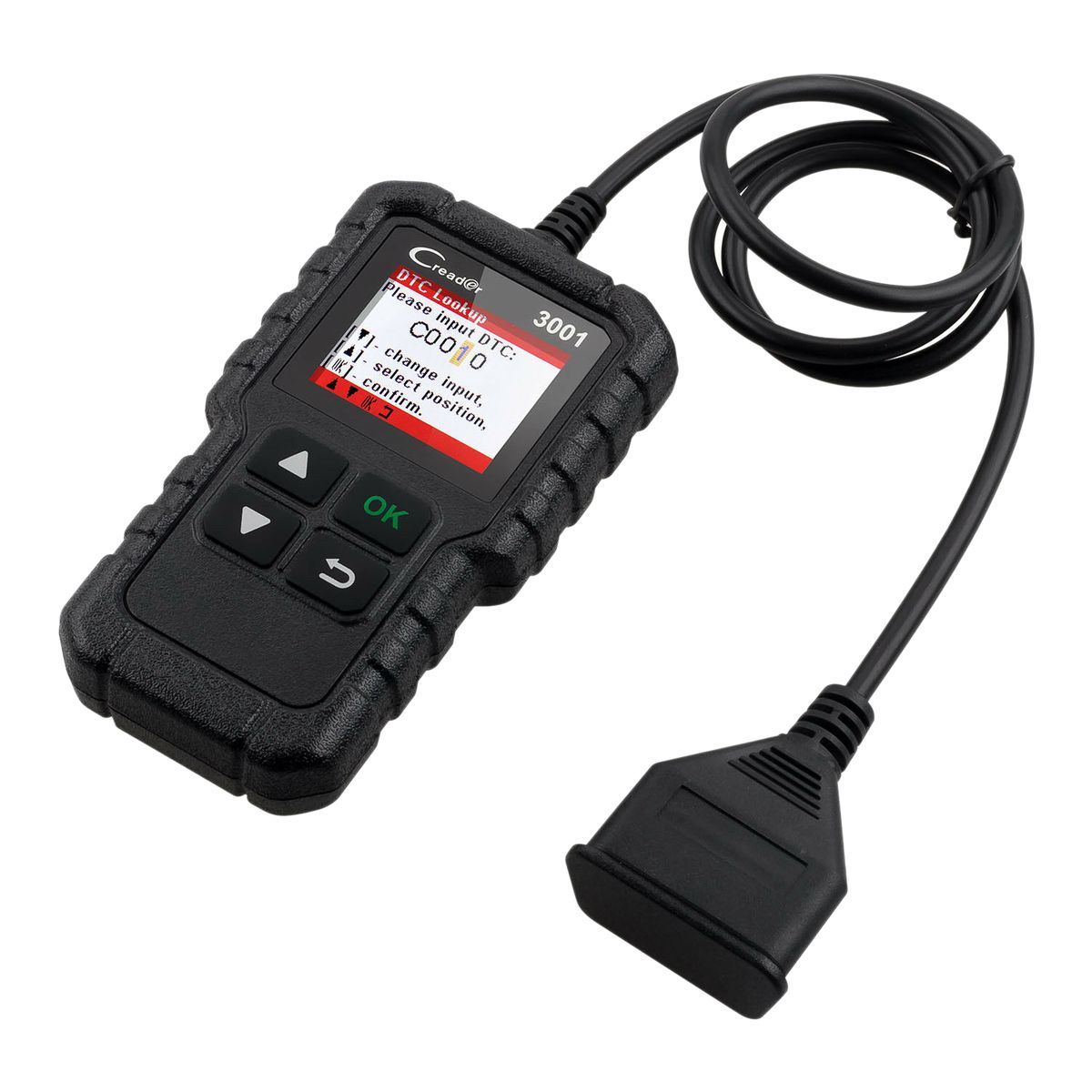 Launch X431 Cr3001 Auto Full Obd2 Obdii Code Reader Scanner