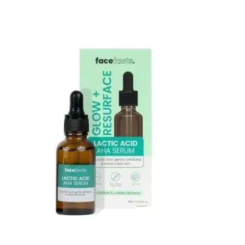 Face Facts Glow & Resurface Lactic Acid Serum - 30ml