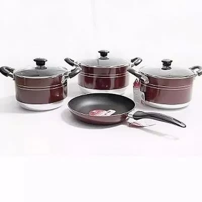 Nonstick Cookware Set - 4 Pieces