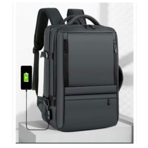 Smart Waterproof Laptop Bag With Usb Port - 17"
