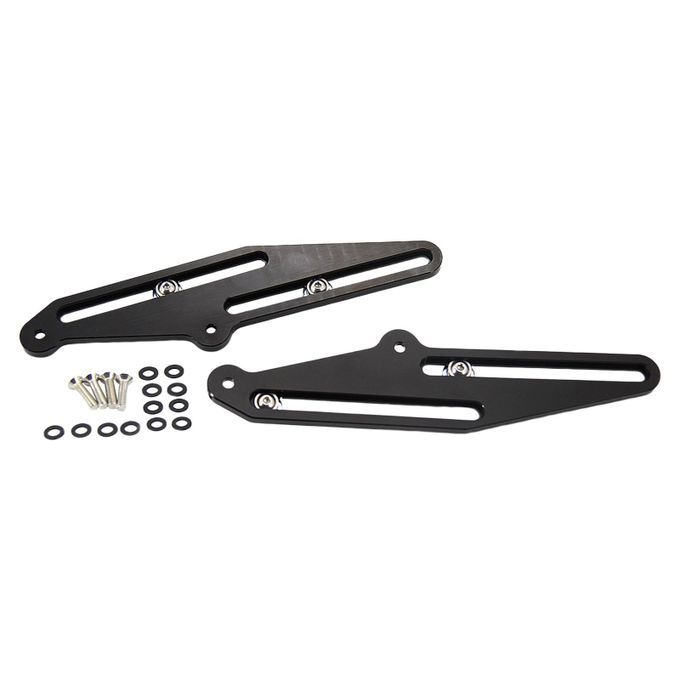 Aluminum Alloy Deflector Glass Adjuster Supplies Black