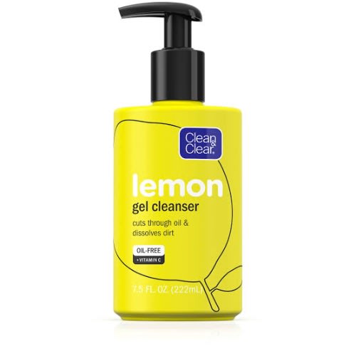 Lemon Gel Cleanser With Vitamin C - Lemon Extract & Glycerin - 222ml