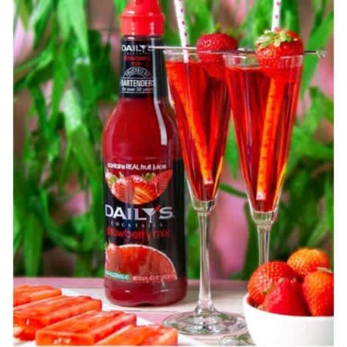 Strawberry Mix Cocktail - 1L