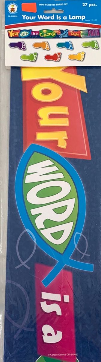 CARSON DELLOSA MINI BULLETIN: YOUR WORD IS A LAMP