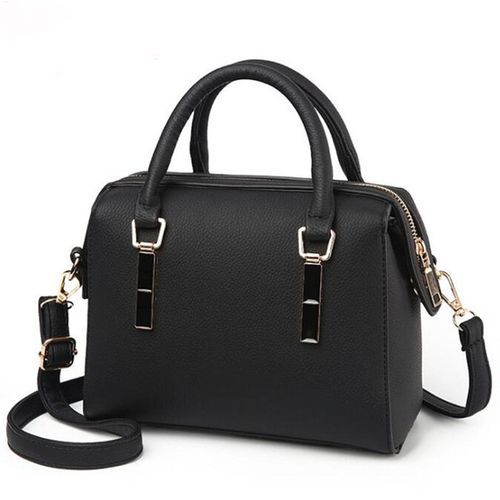 Women Bag PU Leather Women Shoulder Bag Black