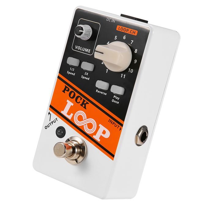 POCK LOOP Looper Guitar Effect Pedal 11 Loopers Max.330mins