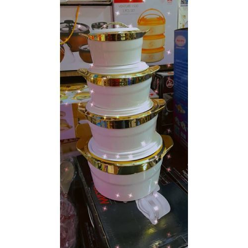 4 SETS INSULATED DINNER PLATES