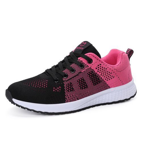 Womens Casual Shoes Female Running Sneaker-Red