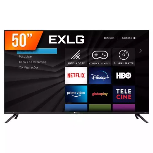 Exlg Android Smart Netflix / Youtube Tv - 50&rdquo;