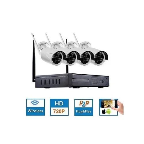 4 Way CCTV WIFI Kit With 500GB