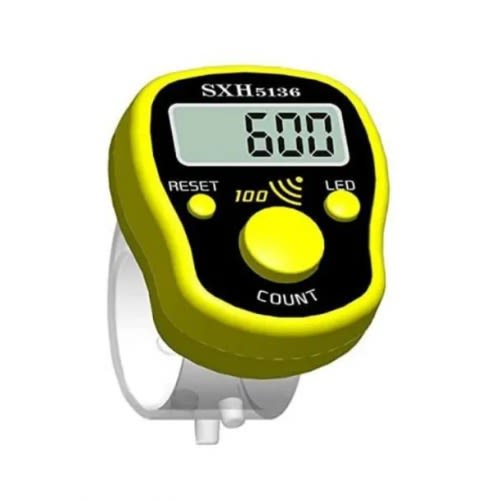 Sxh5136 Digital Tally Counter With Led Tasbih 100 Buzzer Beep Sound - Y