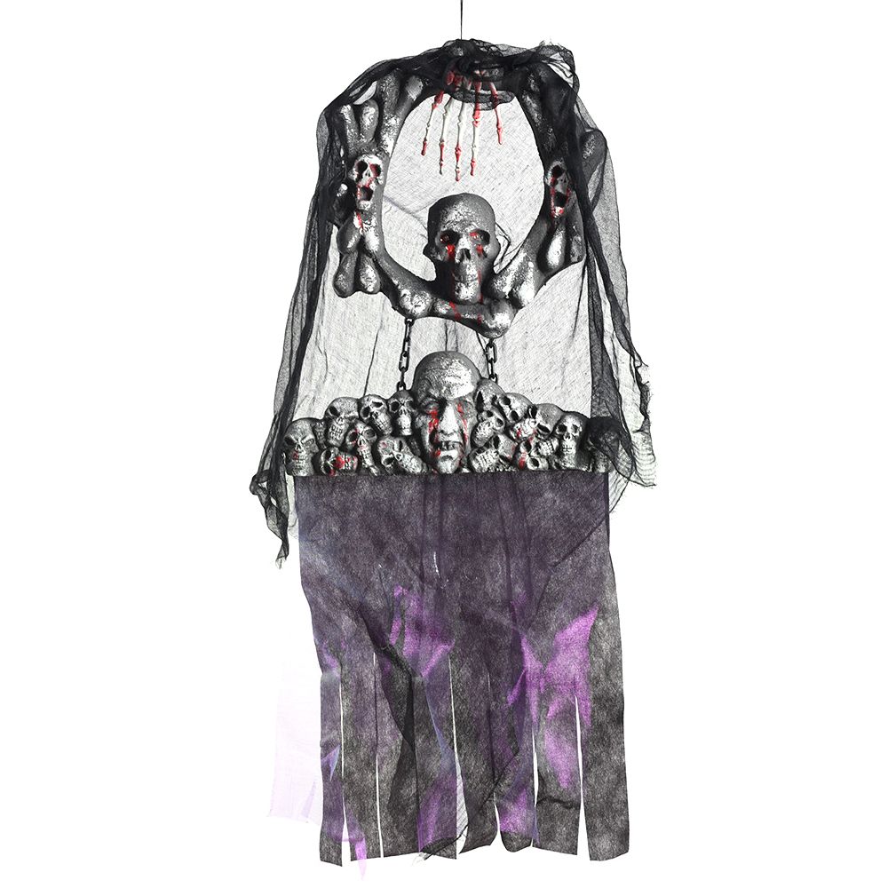 Halloween Hanging Board Scary Decorative Prop Bar Soul House