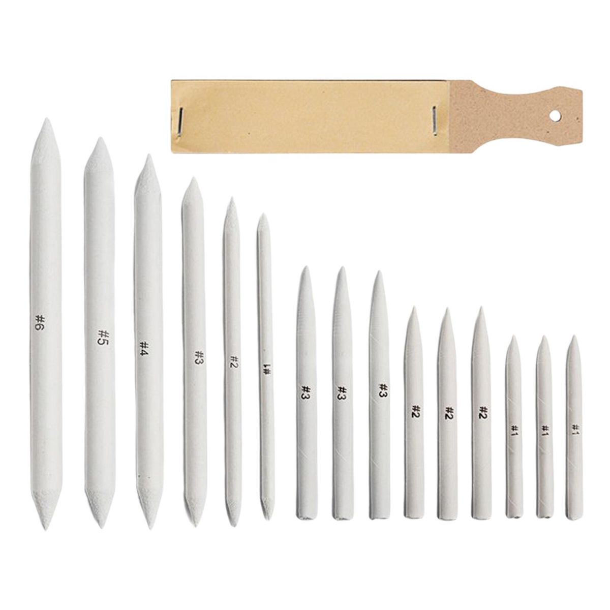 Blending Stumps Tortillons Art Blenders Set With Sharpening Tool For