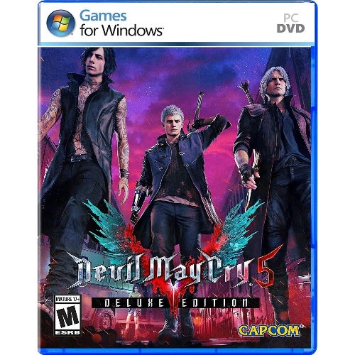 Devil May Cry 5 Pc Game DVD Disks + Free Gift