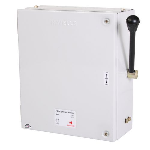 63Amps 415V 4Pole Manual Changeover Switch