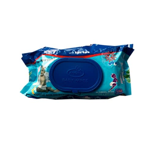 Little Angel Angel Thick And Fluffy Baby Wipes - Pack Of 125