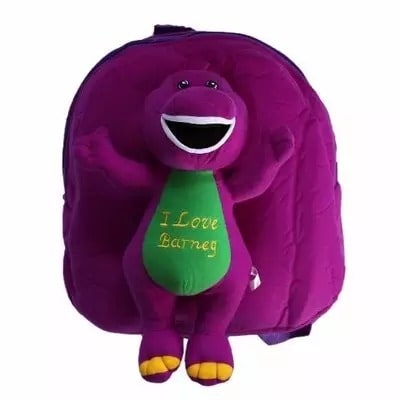 Barney Teddy School Bag
