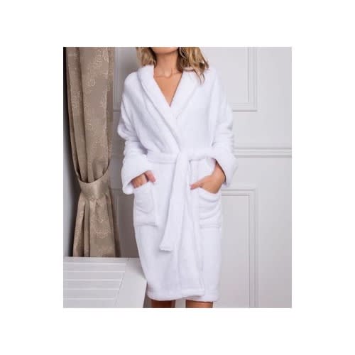 White Bathrobe