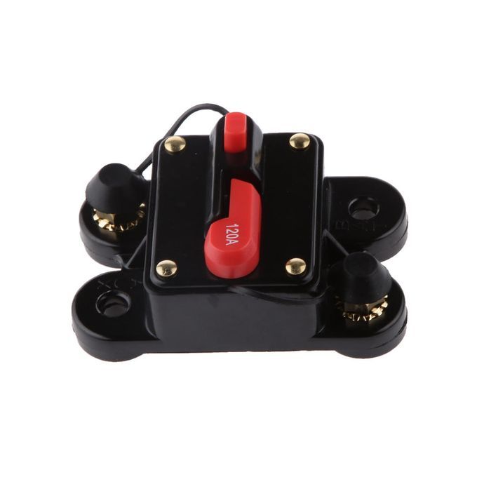Waterproof 120 Amp Manual Reset Circuit Breaker 12v24v Car Auto Boat