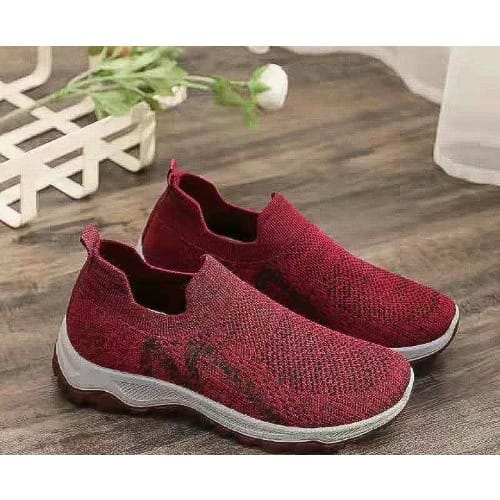 Ladies' Classic Sneakers - Red