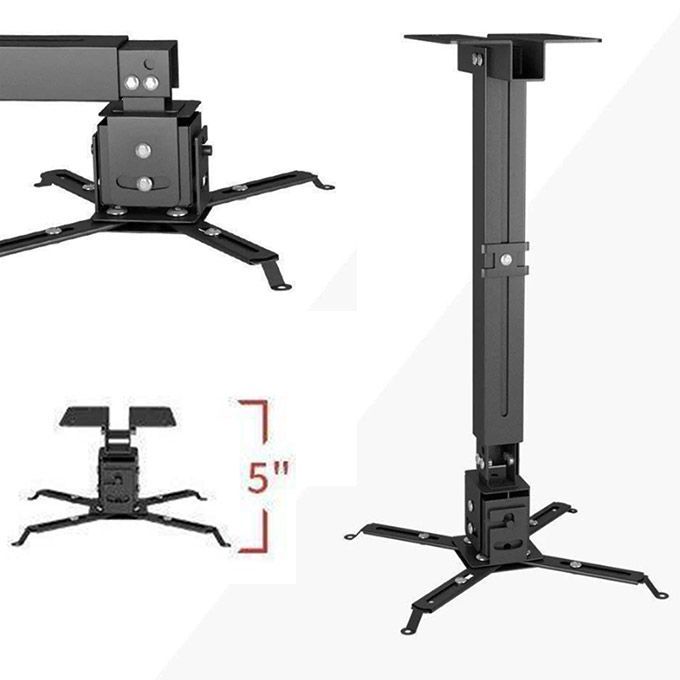 Universal Projector Ceiling Mount Wall 15 Degrees Rotate Adjust Maximum Loading 30 Kg