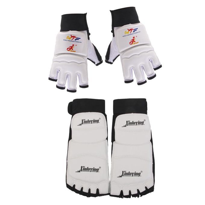 Taekwondo Karate  & Foot Guard Socks Sparring Gear M