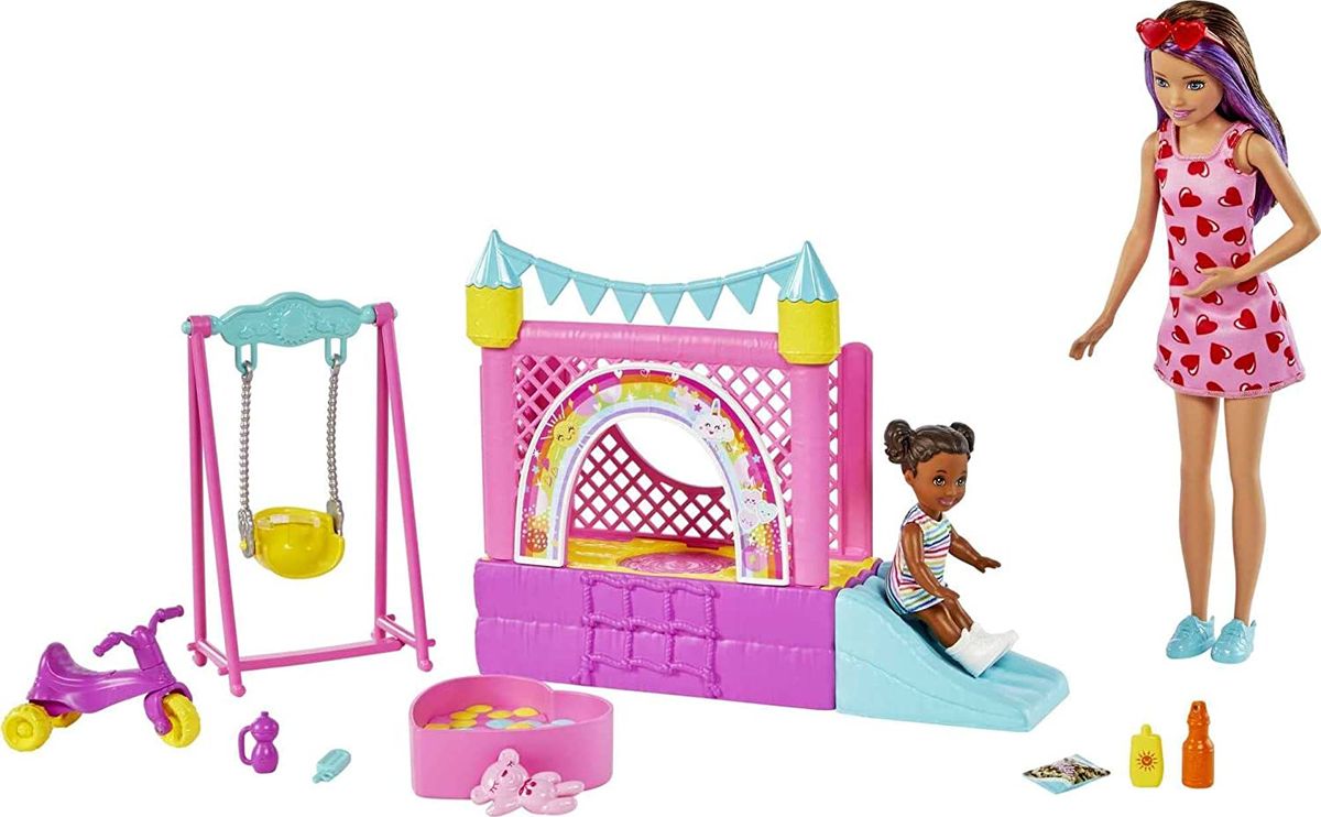Skipper Babysitters Inc Playset With Skipper Doll