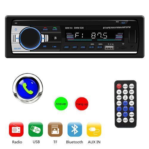 Car MP3 Player Bluetooth Handsfree Car Stereo