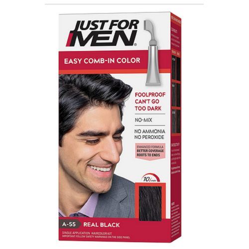 Easy Comb-in Color A-55 Real Black Hair Dye