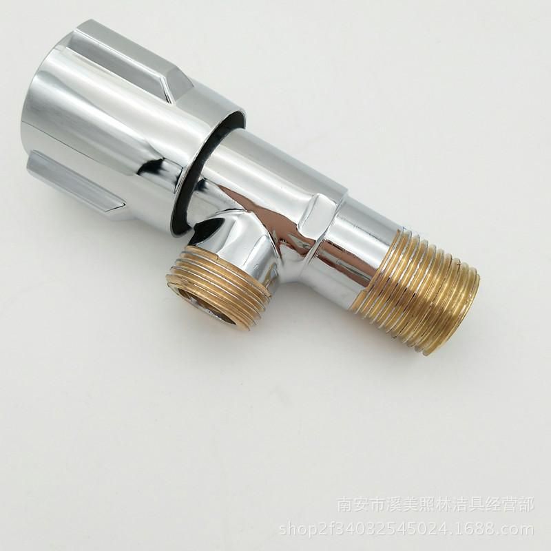 15mm Interface Triangular Valve Water Toilet Copper Core Angle Valve N1.