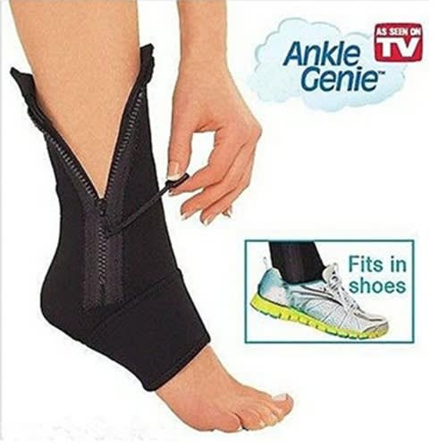 Ankle Genie Zip Up Compression Socks