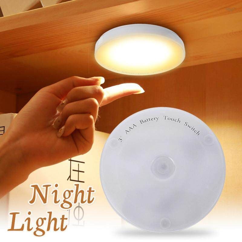 9 Pcs 6 LED Night Light PIR Wireless Powered Auto Motion Sensor Infrared Lamp